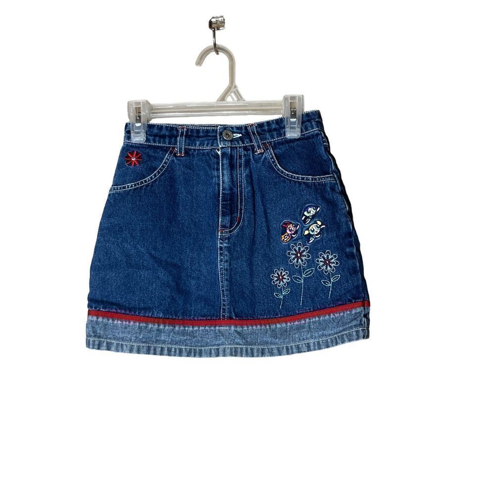 Vintage The PowerPuff Girls‎ Jean Skirt Size S(6/6X)